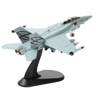 Scale 1:100 F/A-18F Super Hornet Diecast Jet Metal Alloy  Aircraft Model with Display Stand Collecti