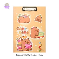 Capybara Clipboard A4 Design