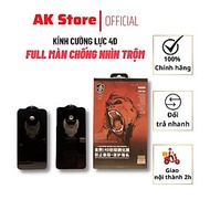 Kính Cường Lực iPhone KingKong CHÍNH HÃNG 4D Chống Nhìn Trộm WK Design Full Màn Hình Từ iPhone 6 đến
