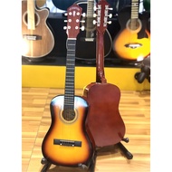 OverSpeed 30-Inch Acoustic Guitar (Sunbird) With Free Gifts Pick + Storage