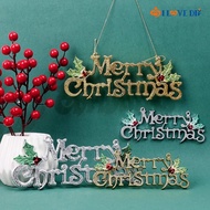 2 Sizes Big 3D Letter Merry Christmas Hanging Plaque/ DIY Block Words Xmas Festival Letter Sign Door