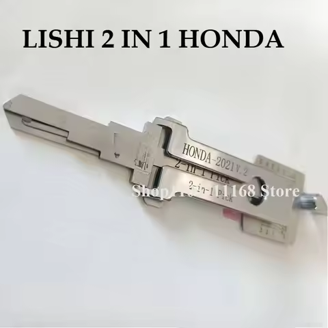 LISHI 2 IN 1 HONDA2021 Lock Picking Kit for Cars HONDA-2021 from 2022 Incision 2IN1 Unlocking Tool H