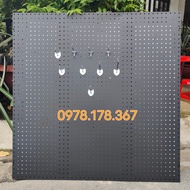 Tấm tôn đục lỗ cài móc treo phụ kiện - 1mx1m
