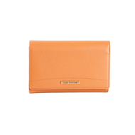 Louis Fontaine กระเป๋าสตางค์พับกลาง 3 พับ รุ่น FLARE - สีแทน