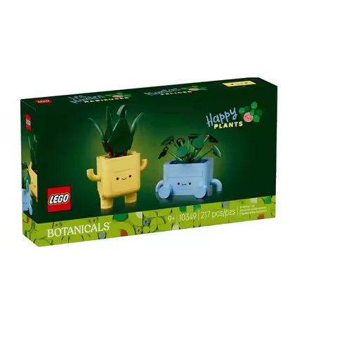Lego 10349 Bouquet Happy Potted Plants for Boys and Girls Children's Day Gift Building Block Ornamen