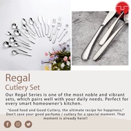 [TeoHin] REGAL series Stainless Steel Fork, Spoon, Knife, Cutlery, Premium, Elegant, SUS304, exquisi