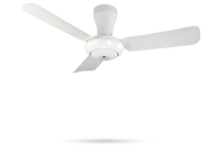 KDK K11ZF -WT / GY 44” Baby Fan Series 3 Blade Remote Control Ceiling Fan / Kipas Siling (White / GREY)