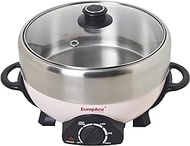 EuropAce ESB 3501S Deluxe Steamboat with Grill, 5L