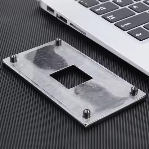 PC Motherboard CPU Cooler Bracket Metal Backplate Back Plate for AMD AM4 Socket