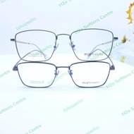 Frame kacamata pria Titanium IP Eighteen 78323