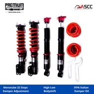PREMIUM P6 Perodua Alza High Low Soft Hard 32 Clicks Adjustable Shock Absorber
