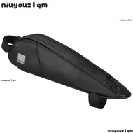 NIUYONI Bike Frame Bag, Triangle Waterproof Bike Top Tube Bag, Portable Reflective 600D Polyester 0.