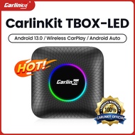 CarlinKit Official Android 13 Ai Box LED Wireless CarPlay Android Auto QCM6225 IPTV Netfilx Youtube