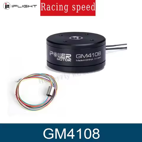 iFlight iPower Motor GM4108H-120T GM4108 4108 Brushless Gimbal Motor with 8mm Hollow Shaft / 7.9mm A