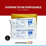 Syringe 50 Ml Disposable Syringe Contains 20 Pcs / Box