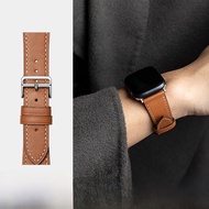 FUDIEN | สายนาฬิกา Apple Watch หนังแท้ สายรัดข้อมือสปอร์ตแบบยูนิเซ็กซ์ สายรัดข้อมือนาฬิกาสัมผัสได้กั