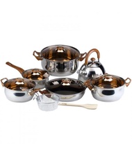 Oxone OX-933 Eco Cookware Set - 9 Buah - Panci Set