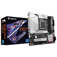 GIGABYTE B760M AORUS ELITE AX DDR5 Micro-ATX Motherboard LGA1700 Wi-Fi 6E for Intel 12/13/14th Gen