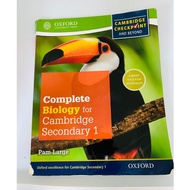 Preloved Biology Book: Complete Biology for Cambridge Secondary 1 Student Book
