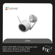 EZVIZ C3TN 3MP AI-Human Detection Color Night Vision Wireless Outdoor IP67 (Weatherproof) Security I