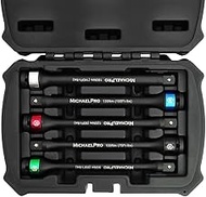 MichaelPro MP001207 5-Piece 1/2-Inch Drive Torque Limiting Extension Bar, 65 to 140 Ft-Lbs (90 to 19