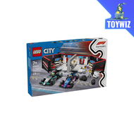 Lego City 60444 F1 Garage & Mercedes-AMG & Alpine Cars