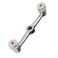 304 Stainless Steel Pilar Kaca Sayap Spider Braket Tiang Pagar / Untuk Perbaikan Rumah