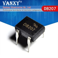 10PCS DB207 DIP DIP-4 Bridge Rectifiers 1000V 2A DB104 DB157 DB107 DB207S DB107S DF06S DF06 SOP-4 DB