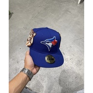 MLB Toronto Blue Jays Fully Enclosed Size Baseball Cap Angel Side Embroidery Fashionable and Versati