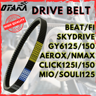 KUJIRA DRIVE BELT for BEAT/FI SKYDRIVE GY6125/150 AEROX/NMAX CLICK125I/150 MIO/SOULI125 JAPANS HIGH 