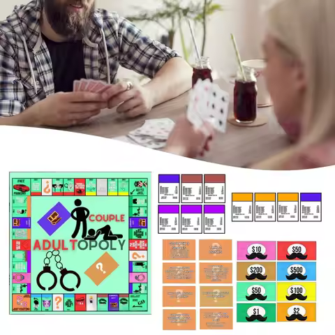 Adultopoly Board Game Couple Board Game Couples Games for Adults Board Games for Adults Relationship