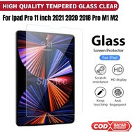 LAYAR Tempered Glass Ipad Pro 11 Inch | Anti-scratch Ipad Pro 11inch 2021 2020 2018 Pro M1 M2 Tablet Screen Protector Anti-Scratch Clear Glass Screen Protector Ipad