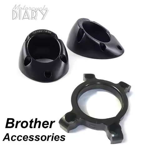 CNC Replacement Cover Motorcycle Exhaust Pipe For Two Brother TwoBrother Motorbike Bike Escape Moto