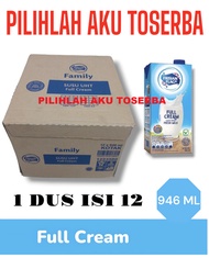 Susu Frisian Flag FULL CREAM 1 LITER - ( 1 DUS ISI 12 PCS )