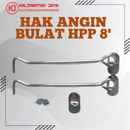 5mm chrome 8" / 20 cm project wind rights Window Retainer / Window Hook