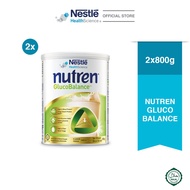 NESTLE NUTREN GLUCOBALANCE I Diabetes Milk Formula 800g (Bundle of 2)