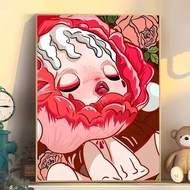 Pop Mart Anime Home Decor Canvas Paintings for Living Room and Children's Room Wall Decoration