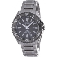 No Citizen Citizen Promaster Diver Grey Dial Stainless Steel Mens Watch BN0198-56H, Silvertone, Dive