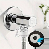 Stainless Steel Decorative Cover For Faucet Triangle Valve, Thickened Water Pipe Cover, Suitable For