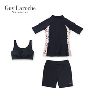 Guy Laroche Swimwear GPD9205 ชุดว่ายน้ำ กีลาโรช Skindive (สกินไดฟ์) เสื้อแขนสั้น กางเกงขาสั้น ชุดว่ายน้ำหญิง