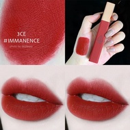 3ce Cloud Lip Glaze Velvet Matte Matte Rotten Tomato Lipstick taupe New Style Rust Red speak up Blue