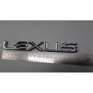 LEXUS LOGO EMBLEM SLIVER COLOUR