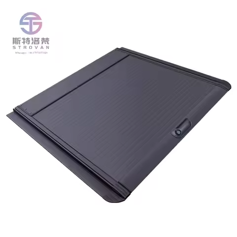 Aluminum Retractable 4x4 Pickup Trucks Back Bed Tonneau Cover for Navara Np300 mitsubishi L200 ford 