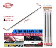 Kikir Chain Saw Kikir Asah Rantai Senso Mesin Gergaji Potong Kayu Chainsaw Bulat 4.8mm