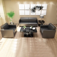See Hyun Office Sofa Reception Office Sofa Coffee Table Combination Modern Simple Office Meeting Sof