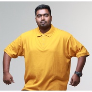 Plus size kosong polo collar, BAJU KOLLAR UNISEX POLO(3xl to 6xl) Ready Stock)