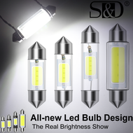 10Pcs C5W LED Canbus Festoon 31mm 36mm 39mm 41mm C10W Car Interior Reading Light License Plate Dome 
