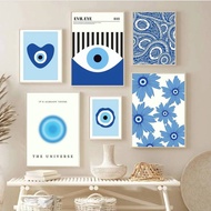 evil eye poster evil eye print bauhaus poster greek evil eye turkish evil eye art ola nazar poster o