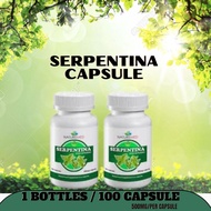 2 Bottles Serpentina Capsule(Organic Herbal Capsule)