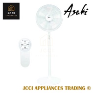 Asahi NS 6076R 16" Stand Fan -Remote Controlled -White Aesthetic Design